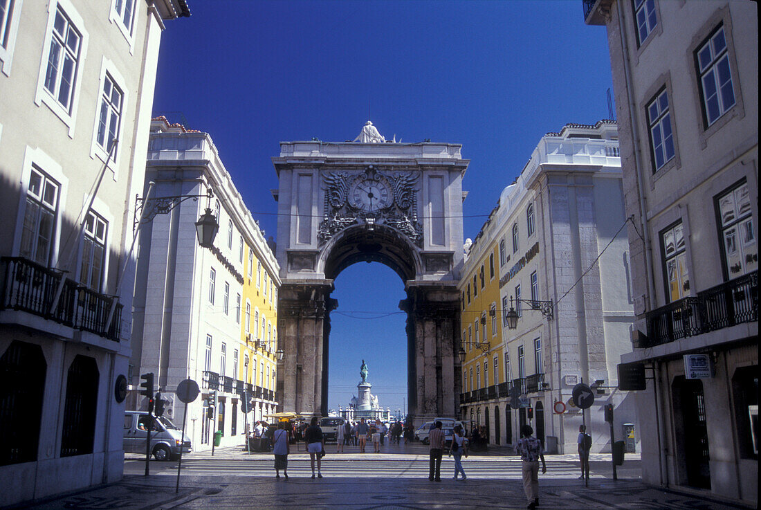 Rua Augusta, Lisbon Portugal