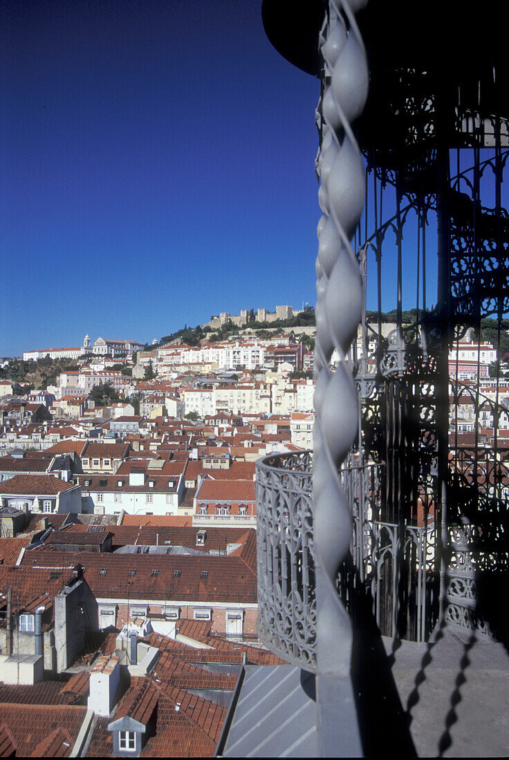 Elevator de Santa Justa, Lisbon Portugal