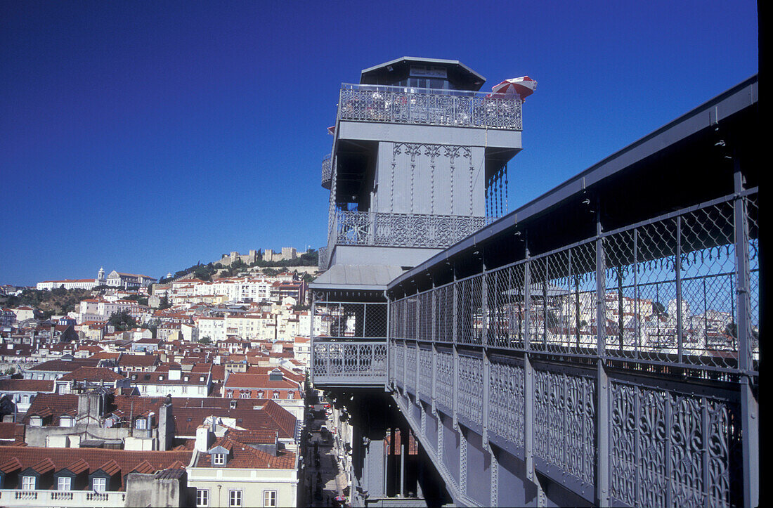 Elevator de Santa Justa, Lisbon Portugal