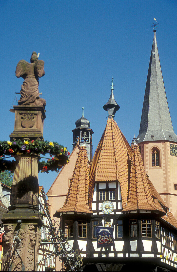 Town Hall, Michelstadt, Odenwald Germany