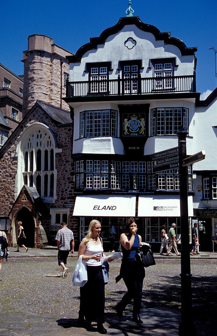 Cathedral Close, Devon, Exeter Europe, England