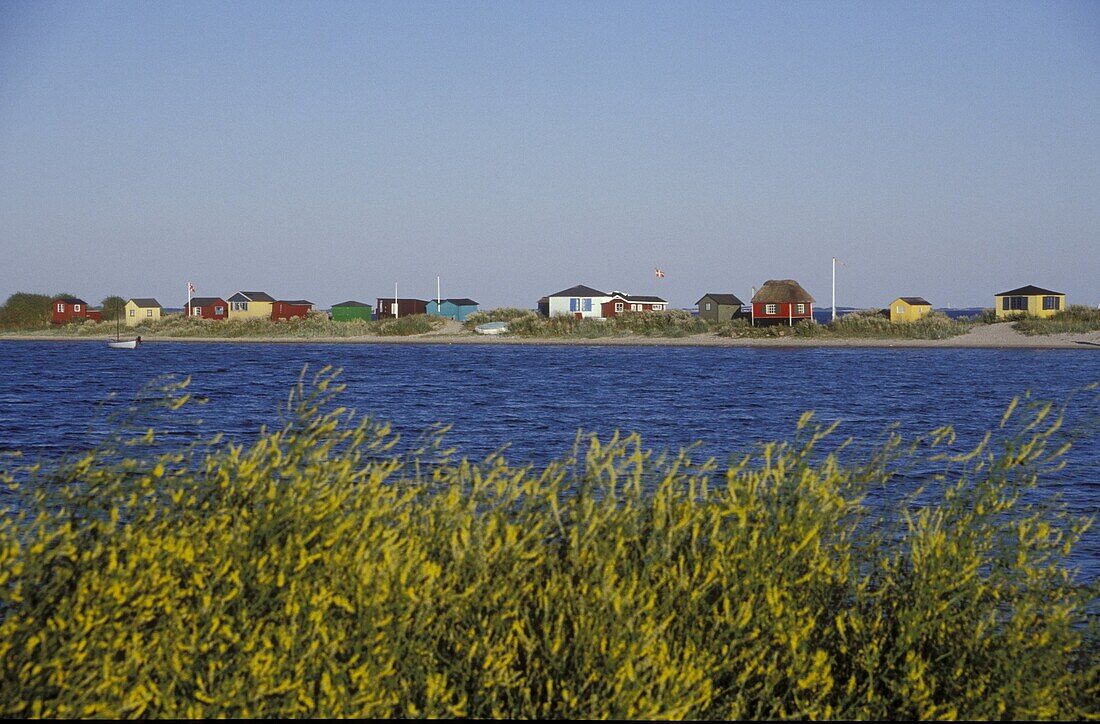 Beach cottages, Marstall, Ærø Denmark