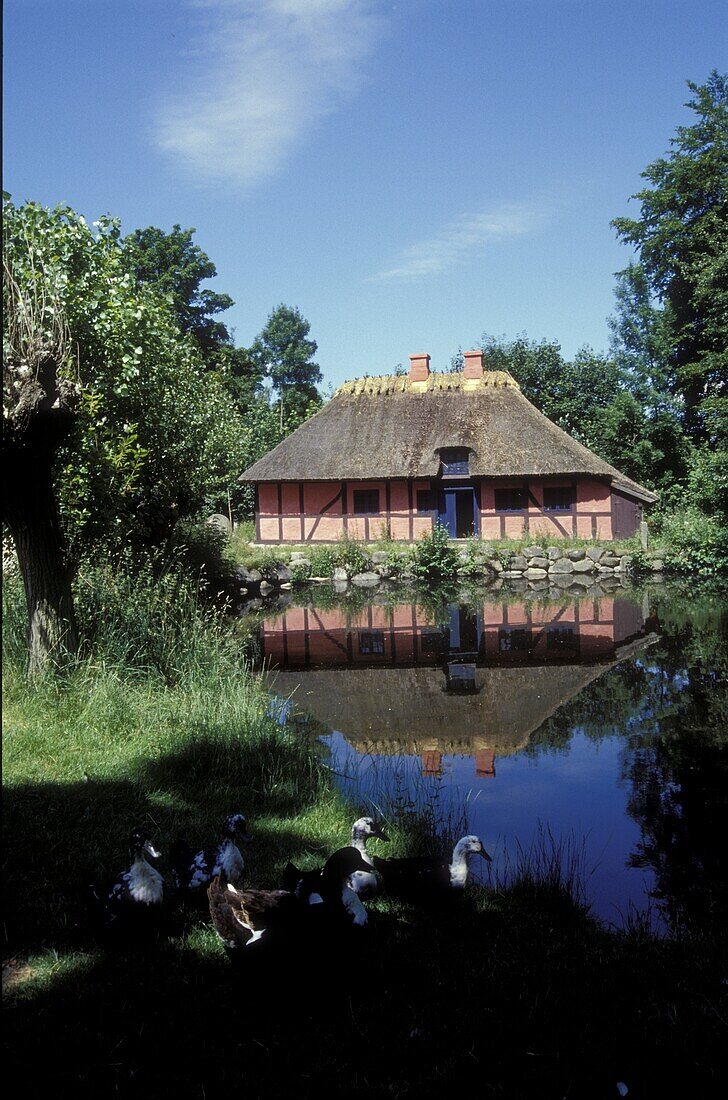 Open-air Museum near Kopenhagen, Seeland Denmark