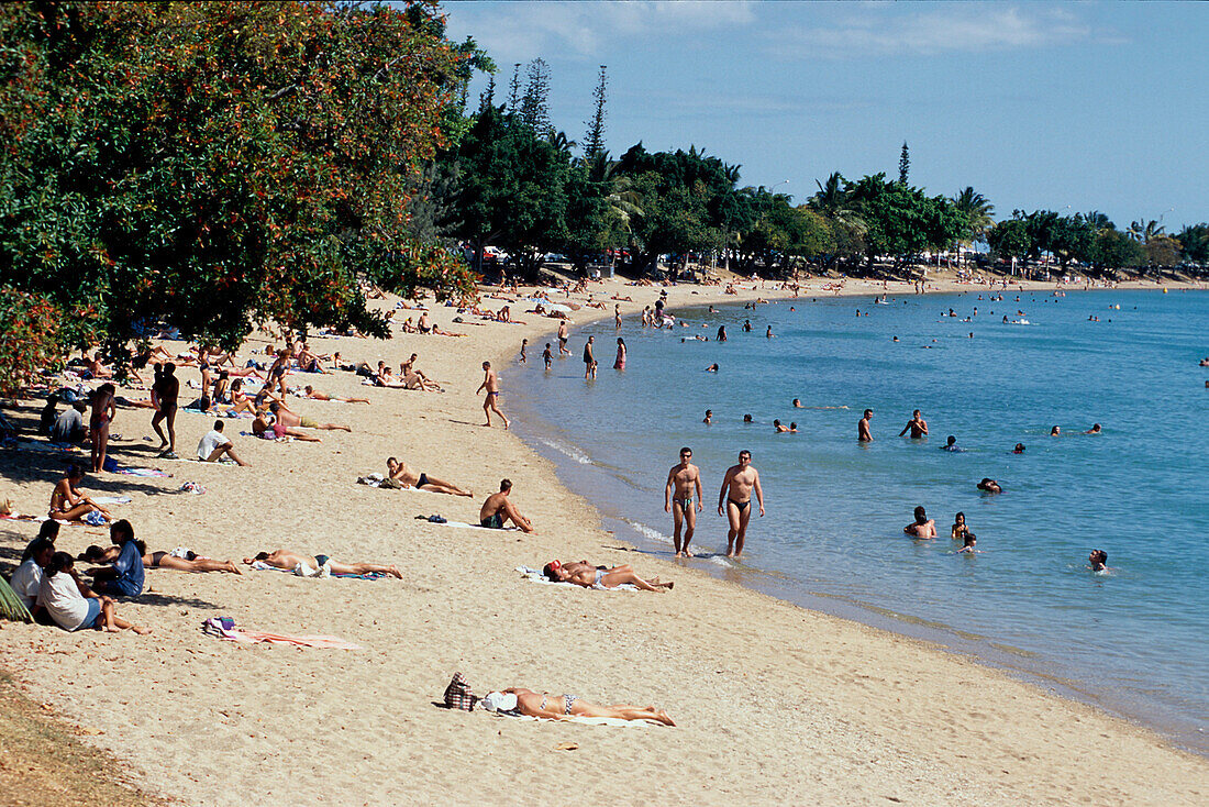 Strandleben, Baie de Citrons, Noumea Neukaledonien