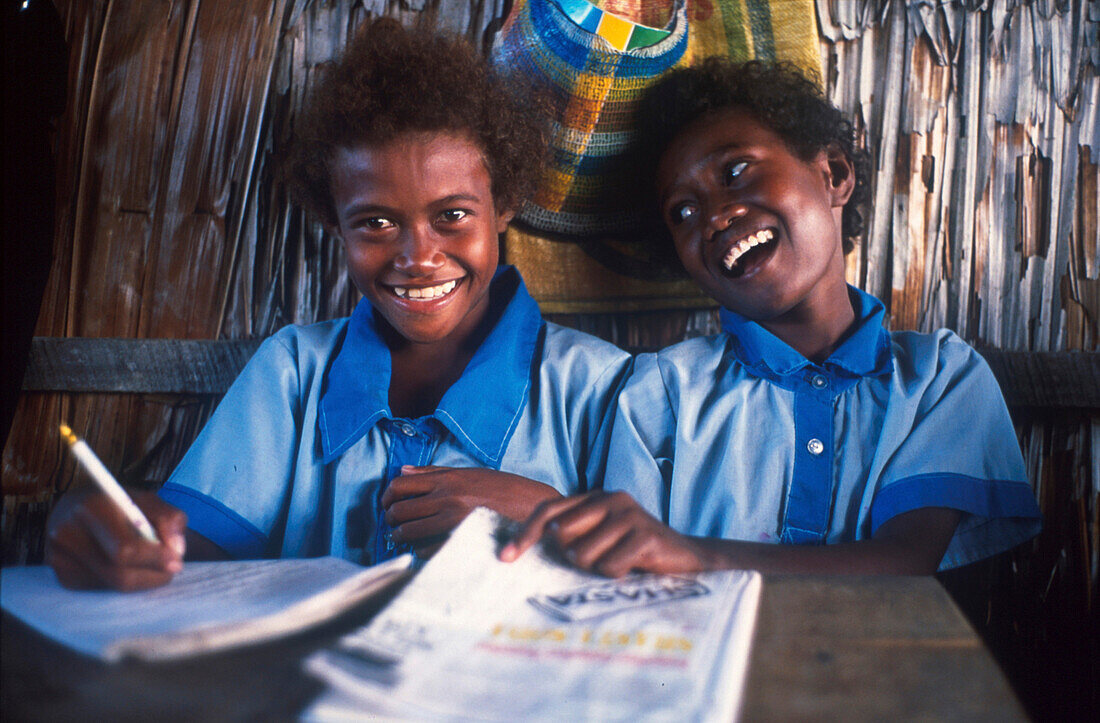 Schulkinder, Arabala, Malaita Solomon Islands