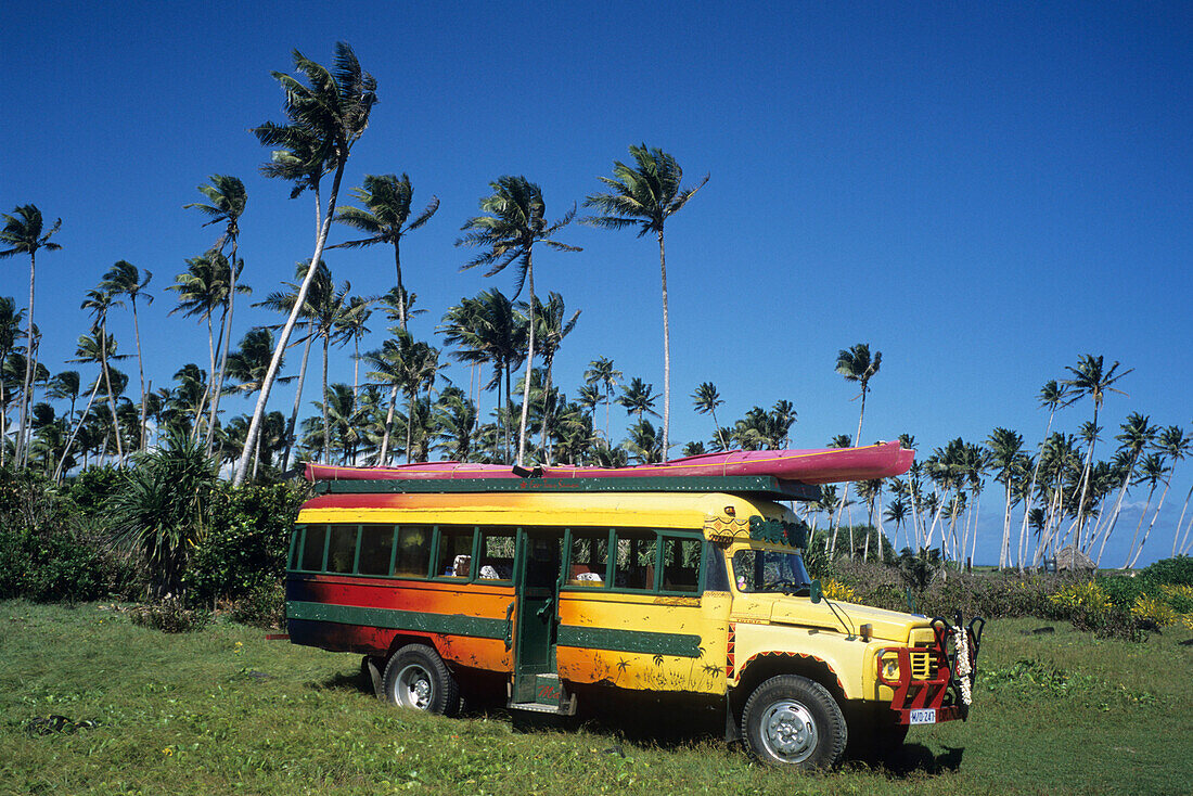 Ecotour Bus, Taga, Savai'i Samoa
