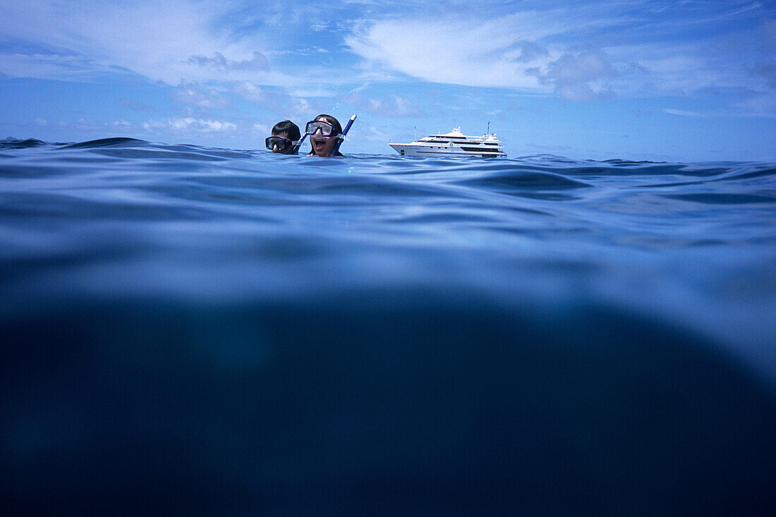 Snorkeling, Blue Lagoon Cruise Yasawa Group, Fiji