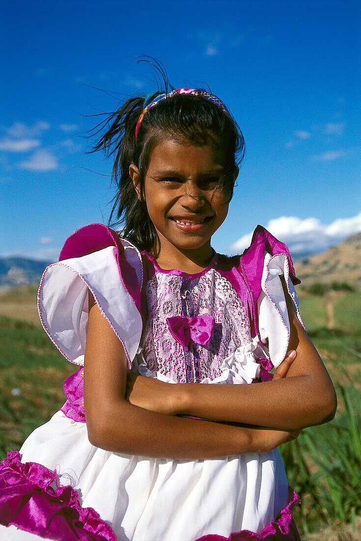Indian Girl, Nausori Highlands Viti Levu, Fiji