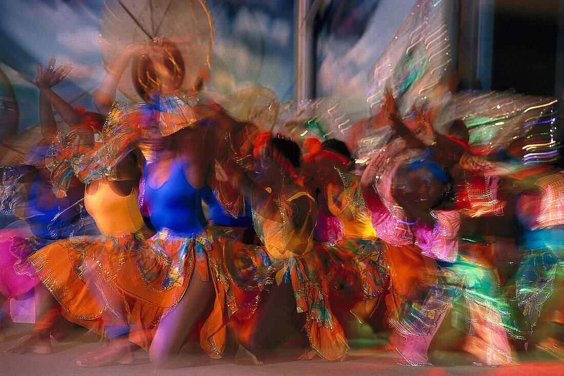 Cohobblopot Dancers, Crop-Over Festival, Bridgetown St. Michael, Barbados