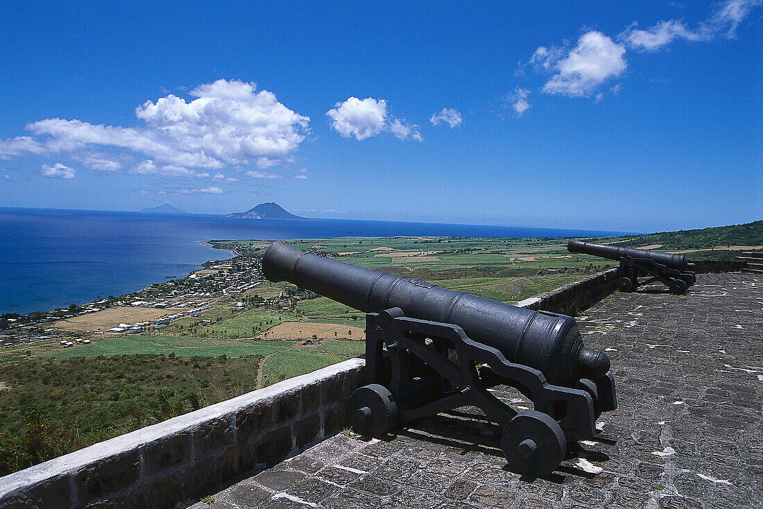 Brimtone Hill Fortress, Near Sandy Point Town St. Kitts, Carribean