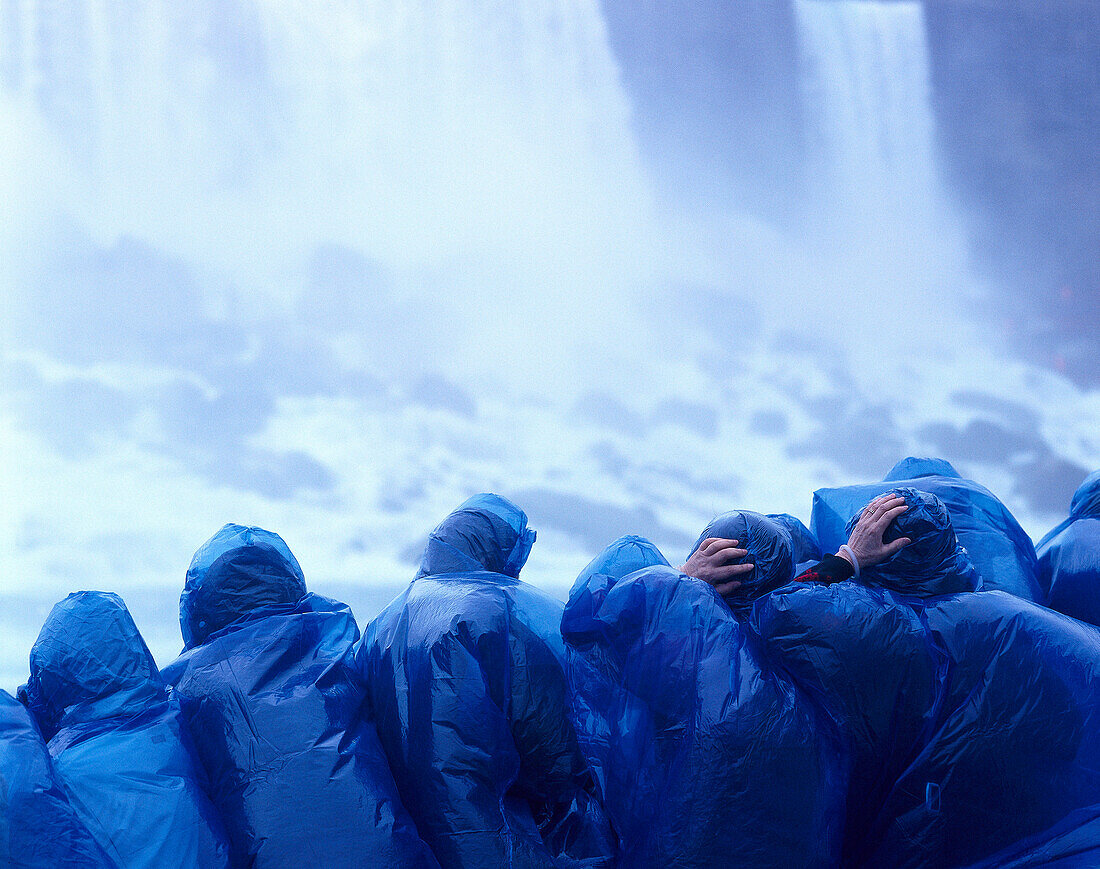 Niagara Falls boat trip, Maid of the Mist, Ontario, Canada, USA