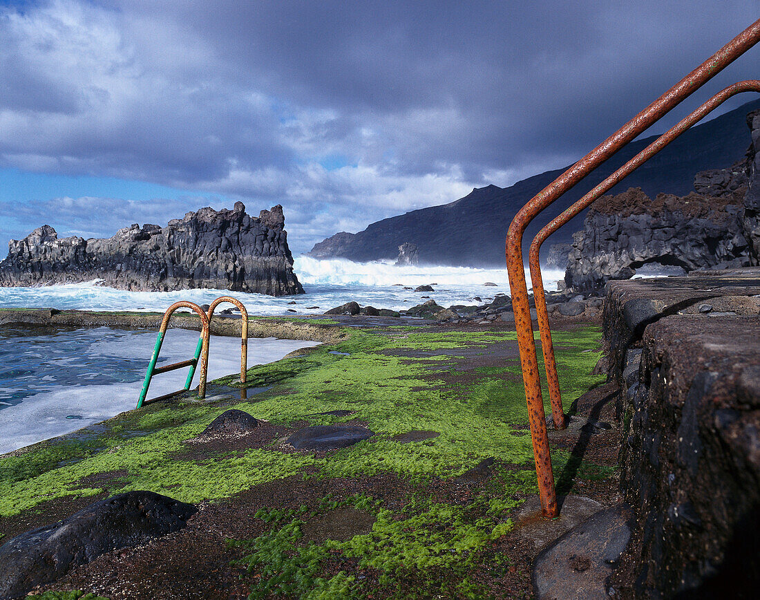 Meerwasserbad, El Hierro, Kanaren, Spanien