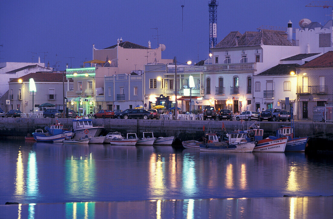 Asseca river, Market halls, Tavira Algarve, Portugal