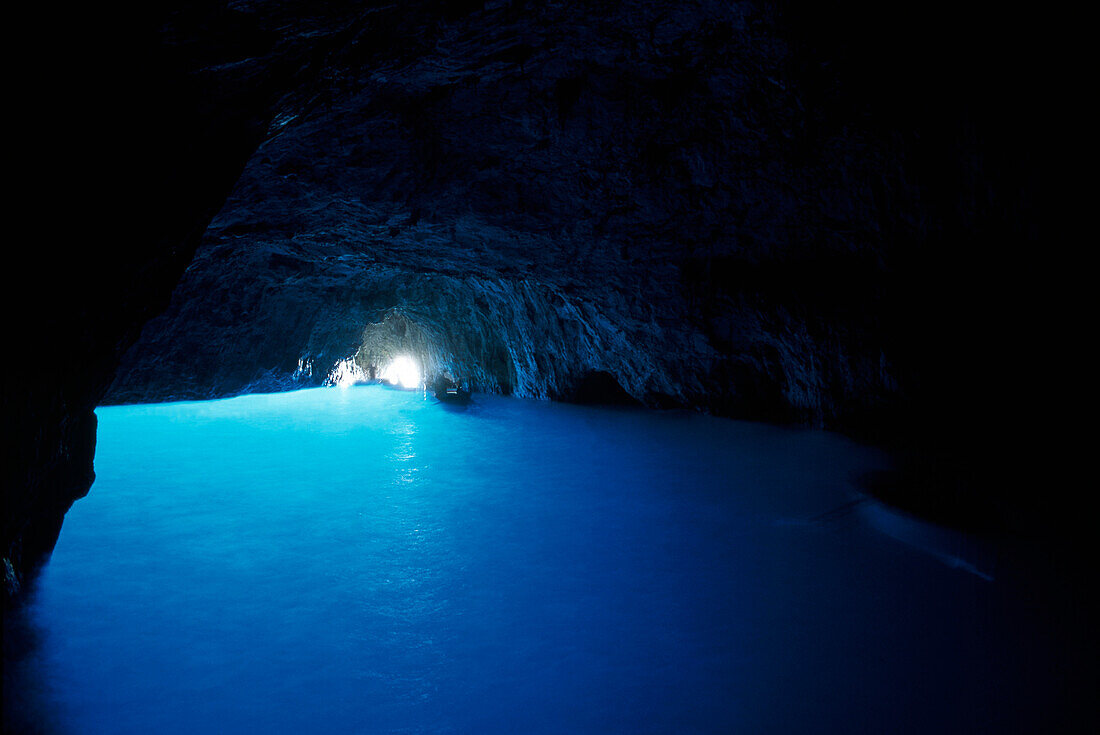 Blaue Grotte, Capri, Kampanien, Italien