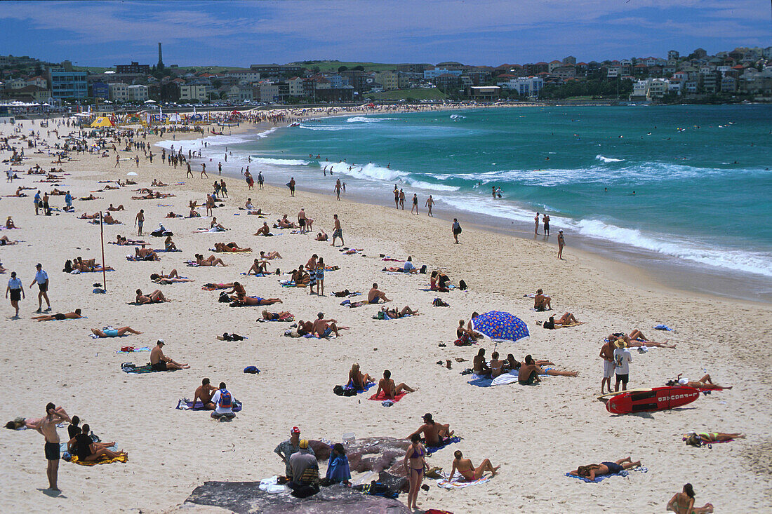 Bondi Beach, Stadtteil Bondi, Sydney, New South Wales Australien