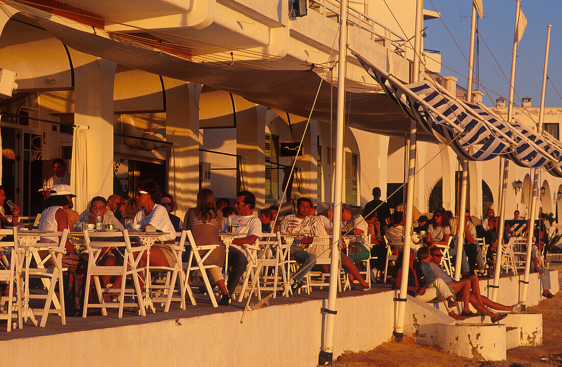 Sunset-Treff Café del Mar, San Antoni-Ibiza Balearen, Spanien
