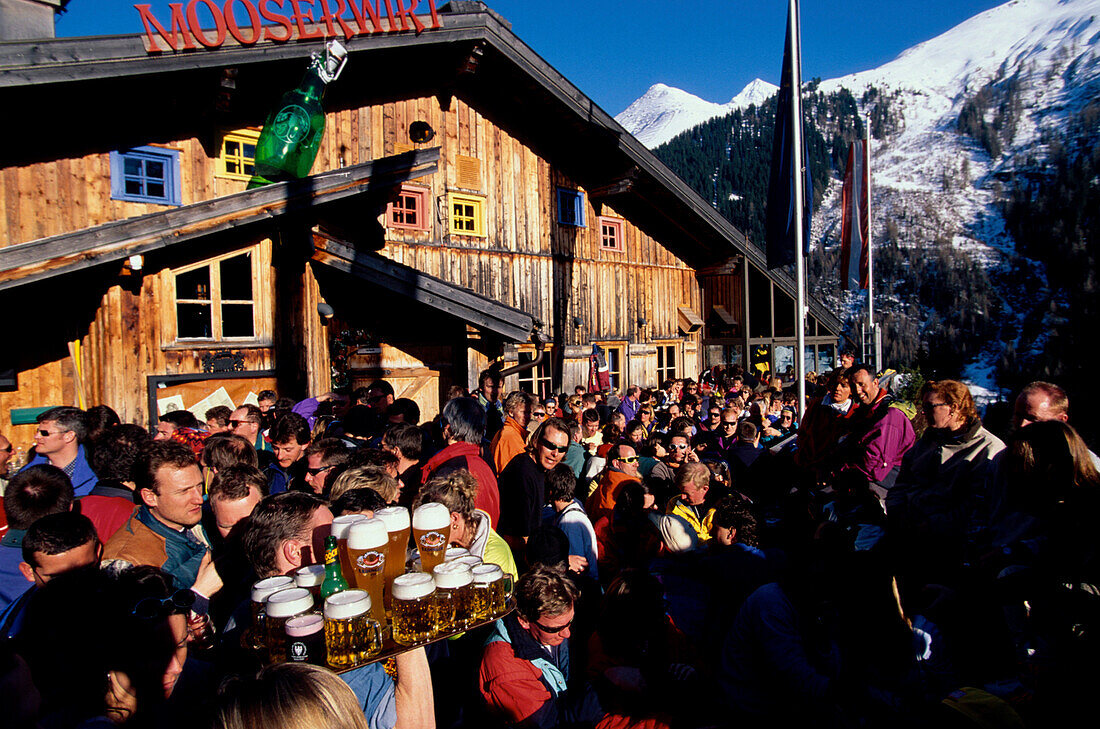 Aprés-Ski, Moserwirt, St.Anton am Arlberg Tirol, Österreich