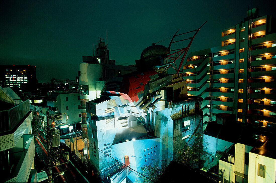 Aoyama Art School Technical College, , Architekt: Makoto Watanabe, Wohngegend Shibuya, Tokyo, Japan
