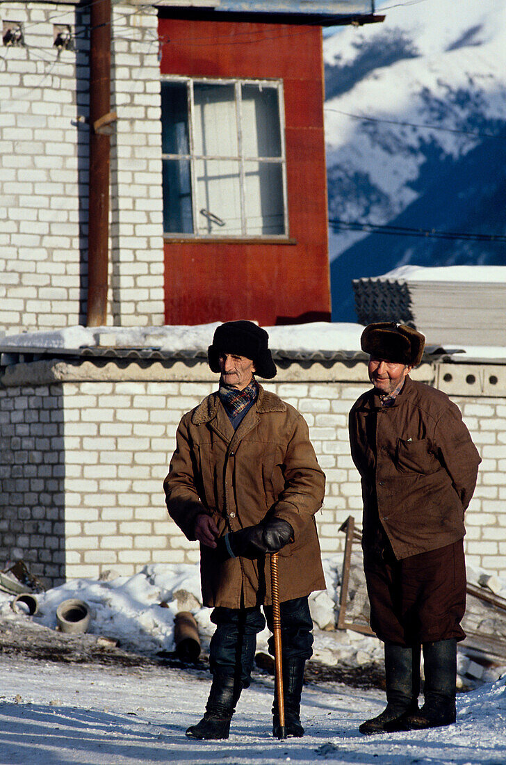 Senioren im Kaukasus, Georgien Russland GUS