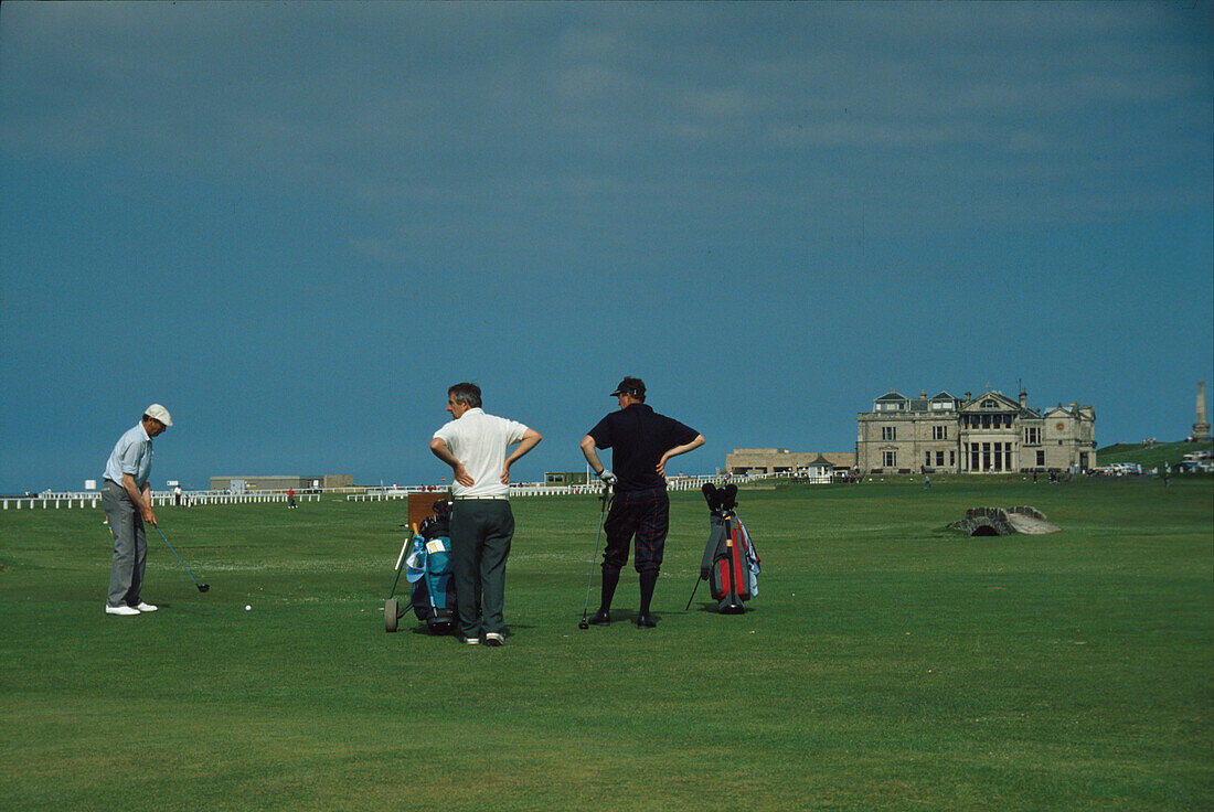 Royal and Ancient Golf Club, St.Andrews, Schottland, Großbritannien Europa
