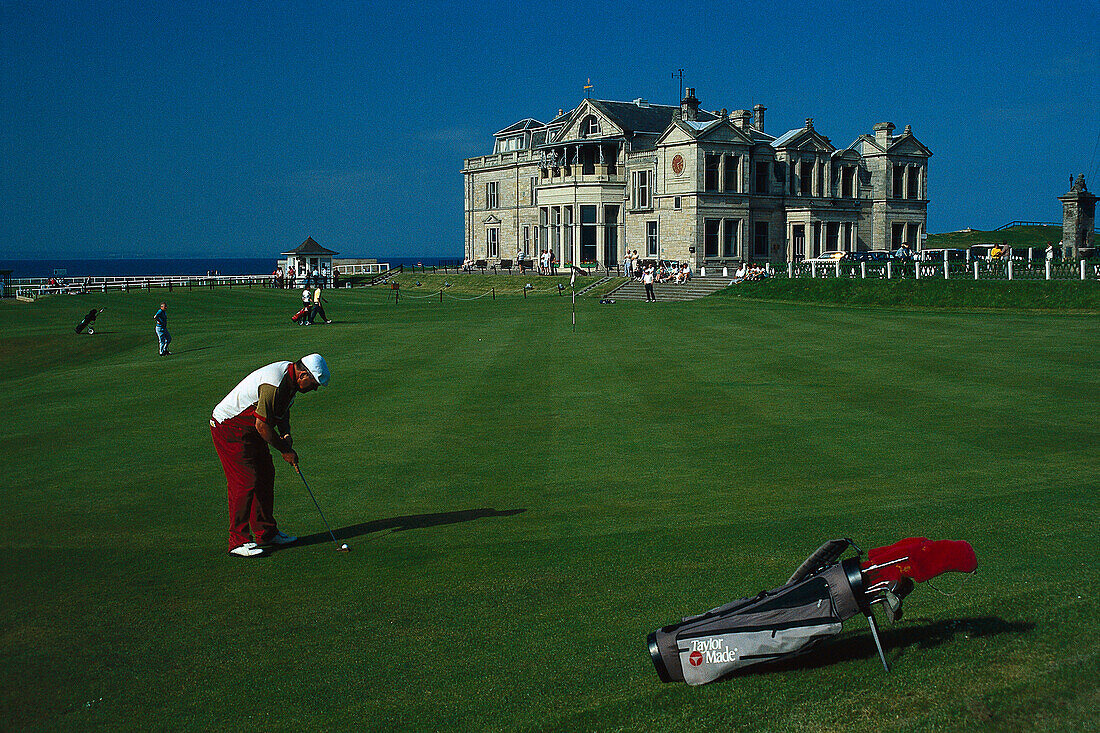 Royal and Ancient Golf Club, St. Andrews, Schottland Großbritannien