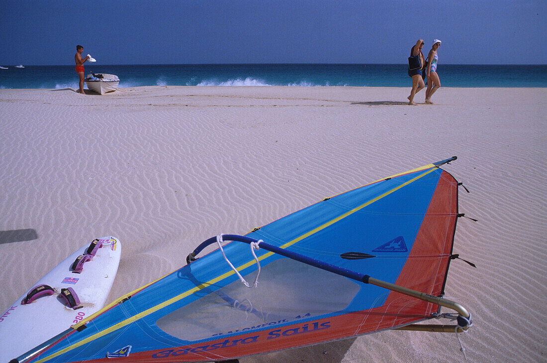 Strand bei Santa Maria, SAL, Kapverdische Inseln Afrika, Atlantik