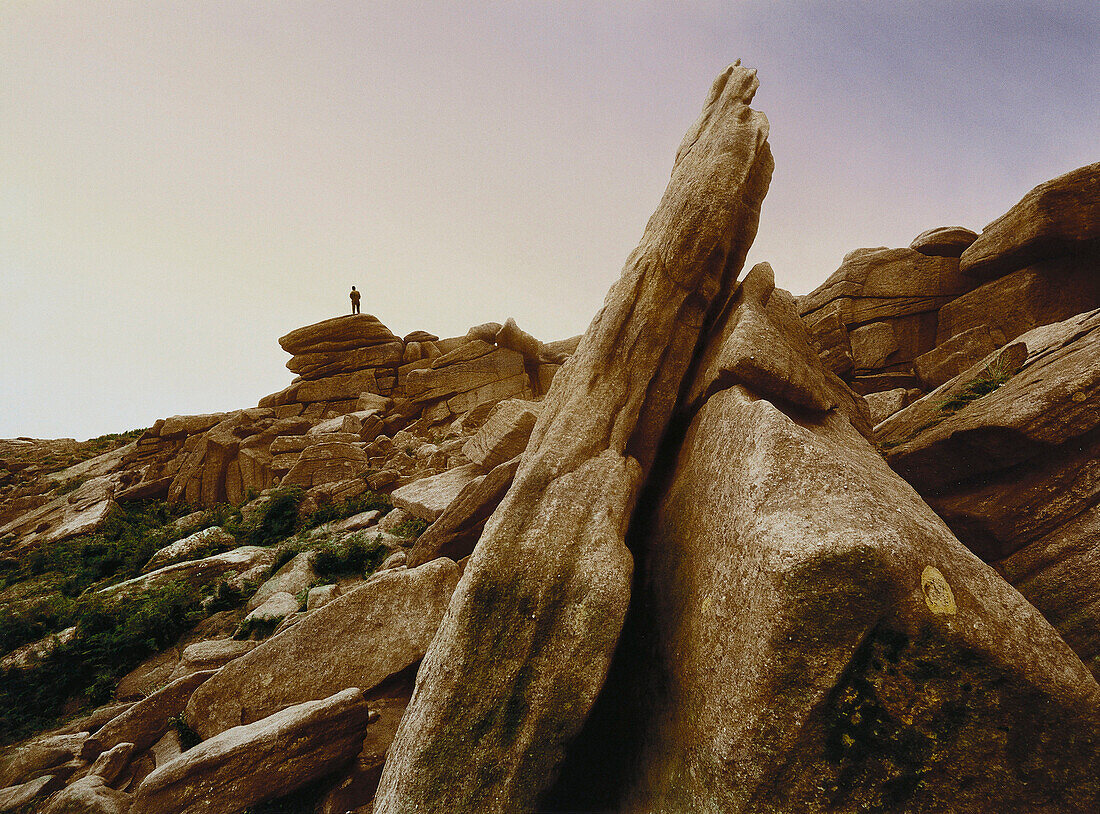 E. George, Undank ist der Vaeter Lohn, Higger Tor, Peak District Derbyshire, Great Britain