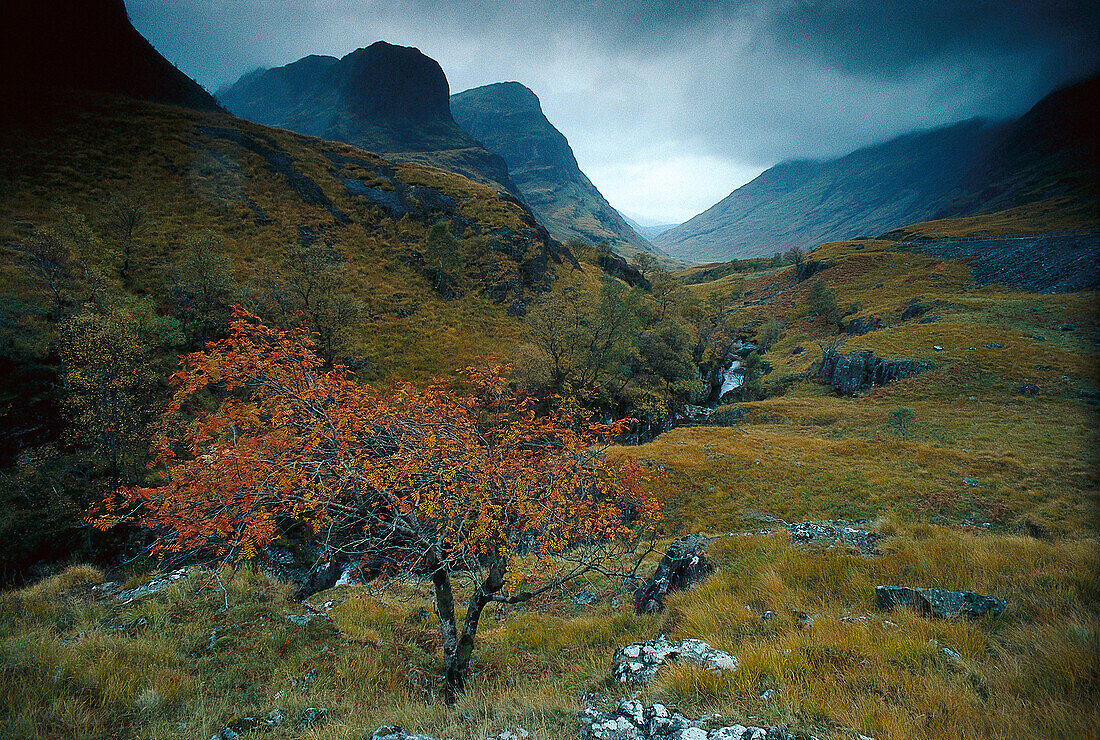 Glen Coe, Highlands, Schottland, Großbritannien