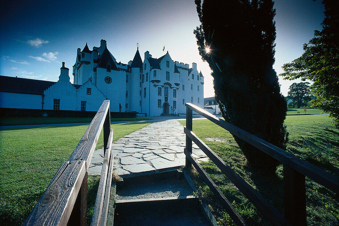 Blair Castle, Highlands, Schottland, Großbritannien
