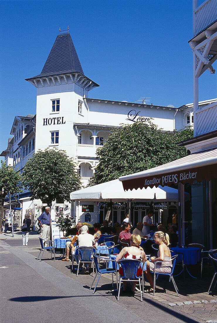 Beach Promenad, Binz, Ruegen Mecklenburg- Vorpommern, Germany