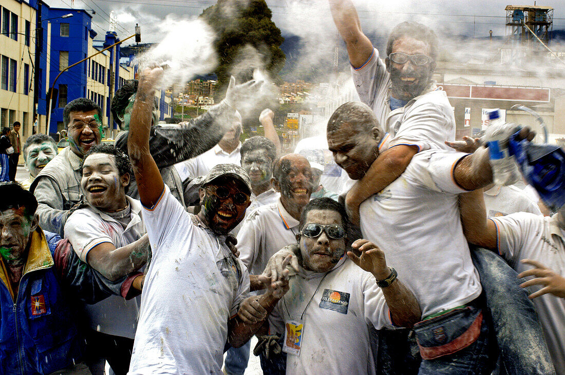 Carnaval de Blancos y Negros, Pasto, Narino, Colombia, South America