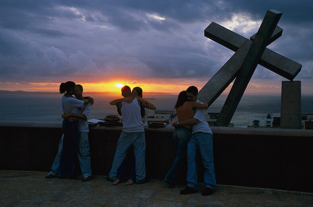 Praca da Sé, Place of love & kissing, Salvador de Bahia Brazil