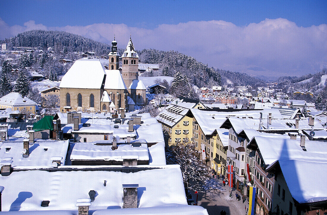 Vorderstadt, Kitzbühl, Tirol, Österreich