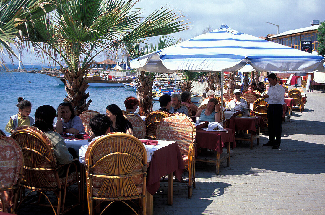 Hafenrestaurant, Side, Tuerkische Riviera Tuerkei