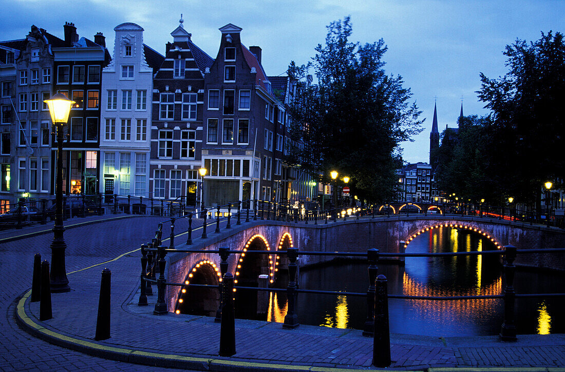 Prinsengracht, Leidsegracht, Amsterdam Holland