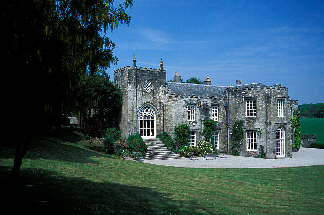 Manor house Prideaux Place, Cornwall, England, Great Britain, Europe