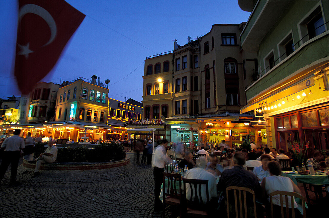 Fischrestaurants, Kumkapi, Istanbul, Türkei