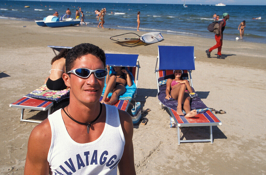 Lifeguard, Rimini, Adriatic Coast Italy