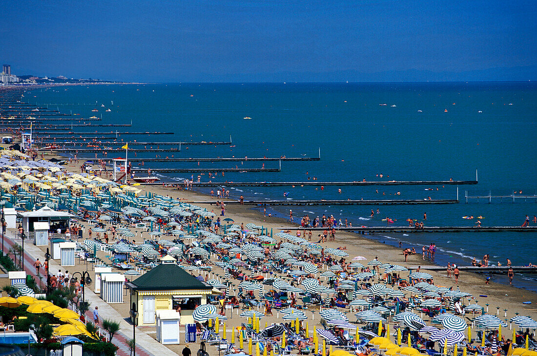 Beach, Lido di Jesolo, Adriatic Coast Italy