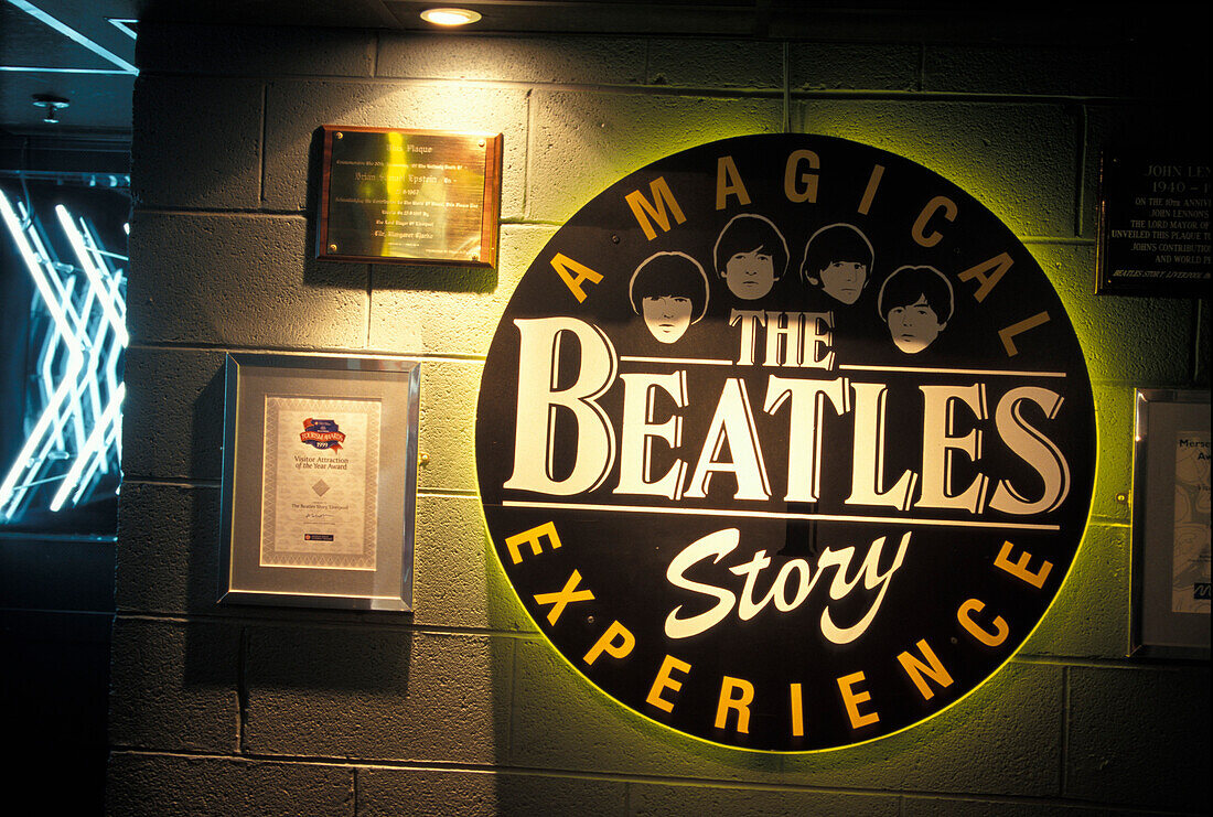 Beatles Museum, Albert Docks, Liverpool Großbritannien