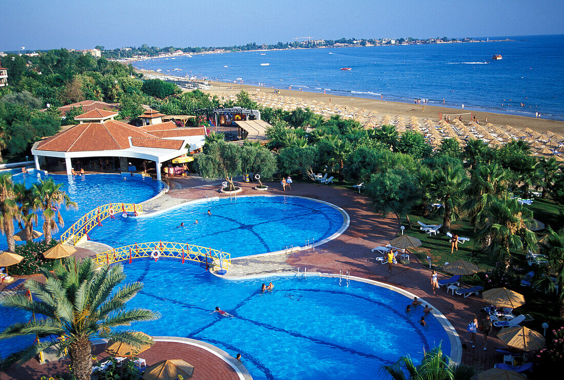 Pool, Hotel Defne Star, Beach, Side Turkish Riviera, Turkey