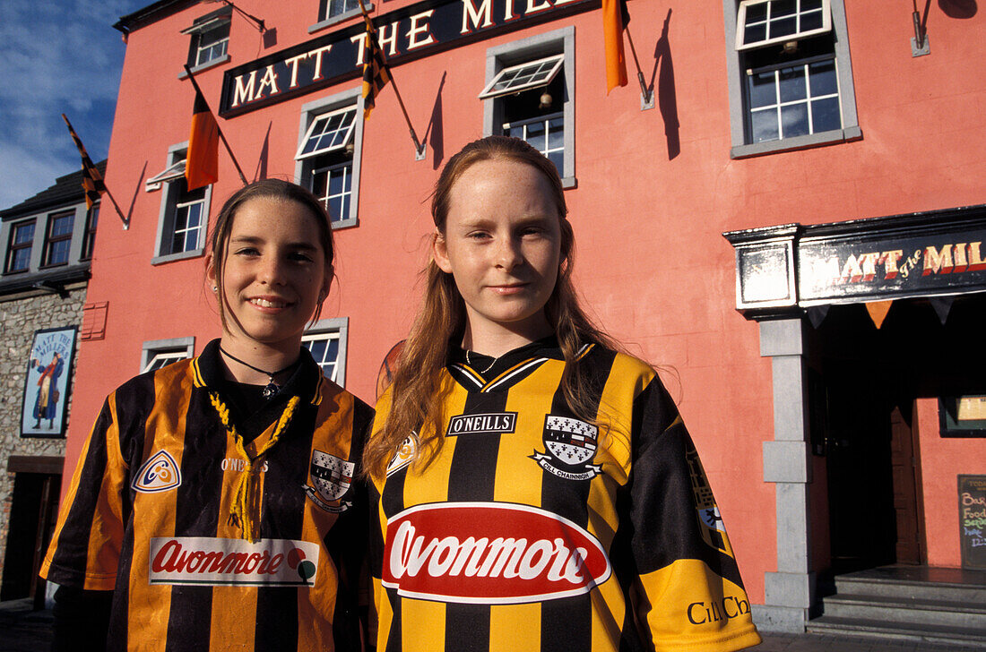 Soccer fans, Kilkenny, Ireland