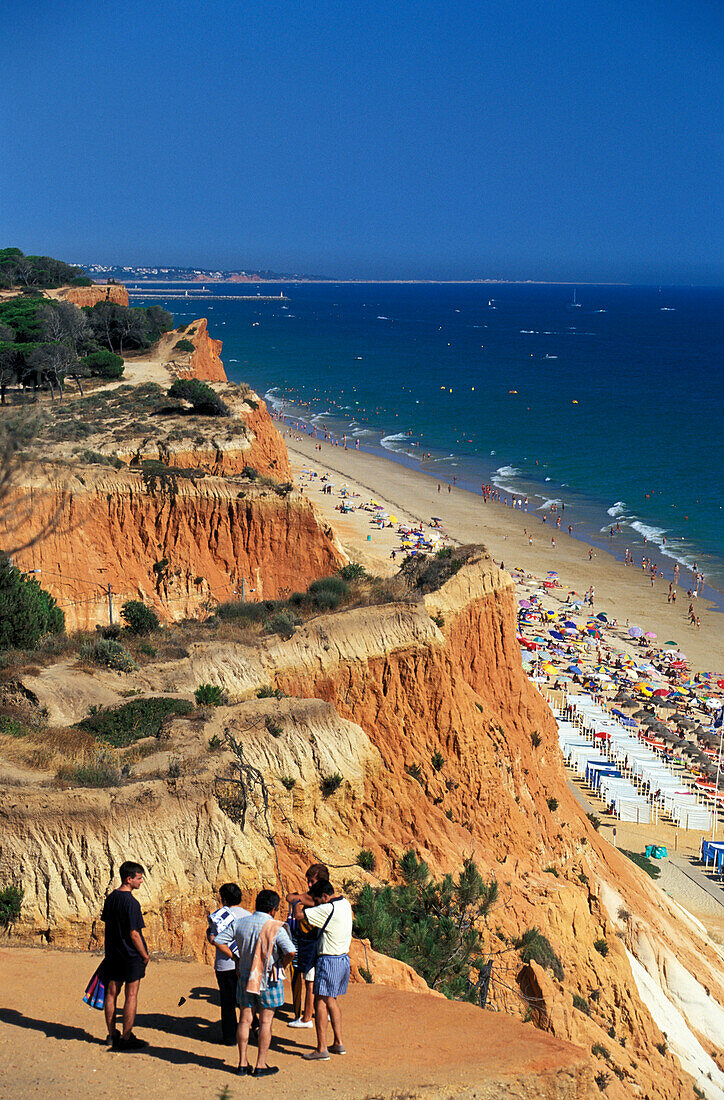 Praia Falesia, near Albufeira Algarve, Portugal