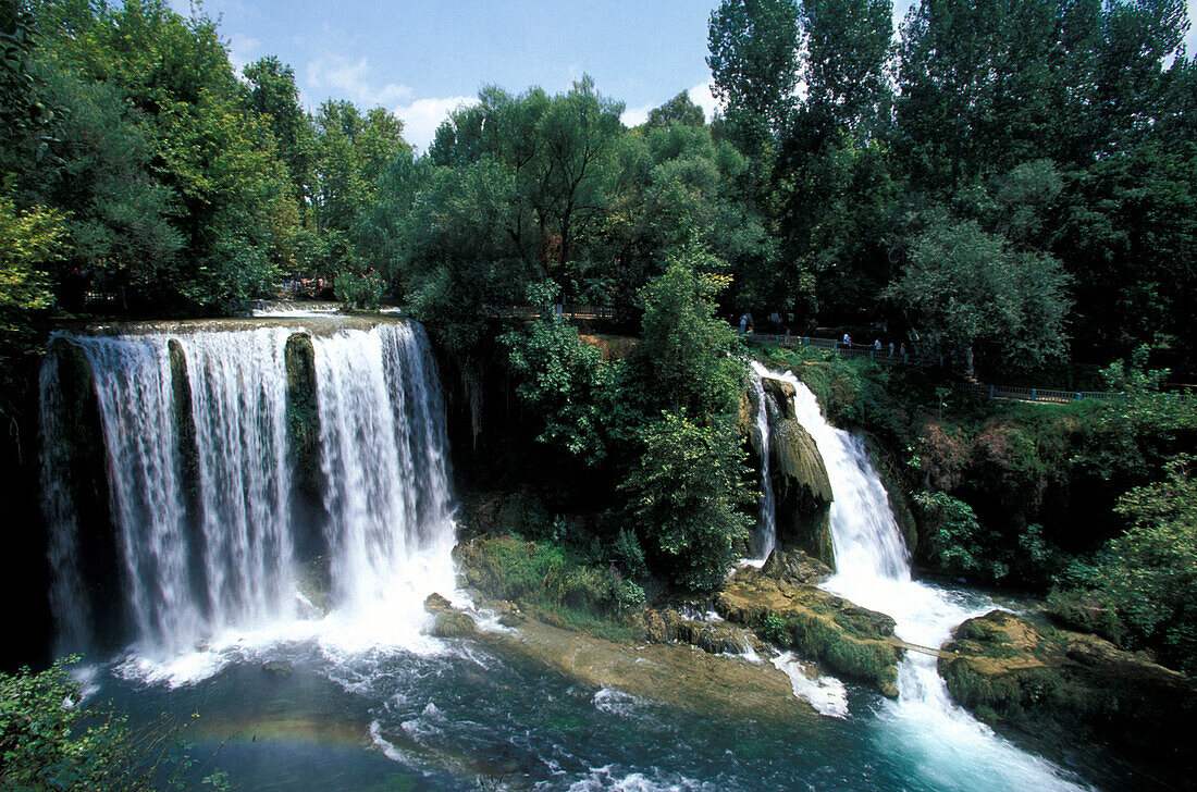 Upper Düden Falls, Antalya, Turkish Riviera Turkey