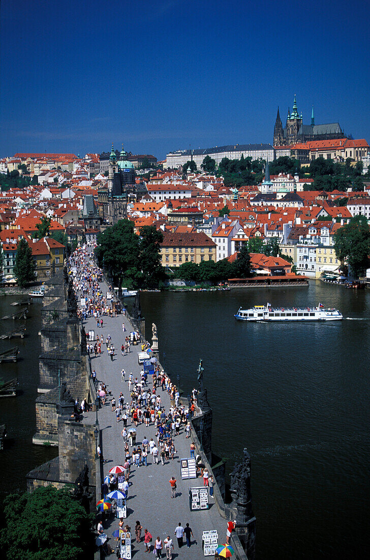 Charles Bridge, Hradcany, Prague Czechia