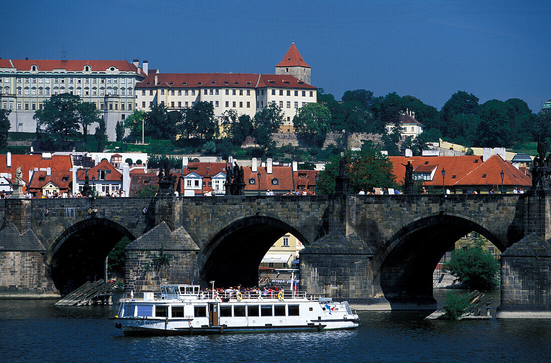 Charles Bridge, Hradcany, Prague Czechia