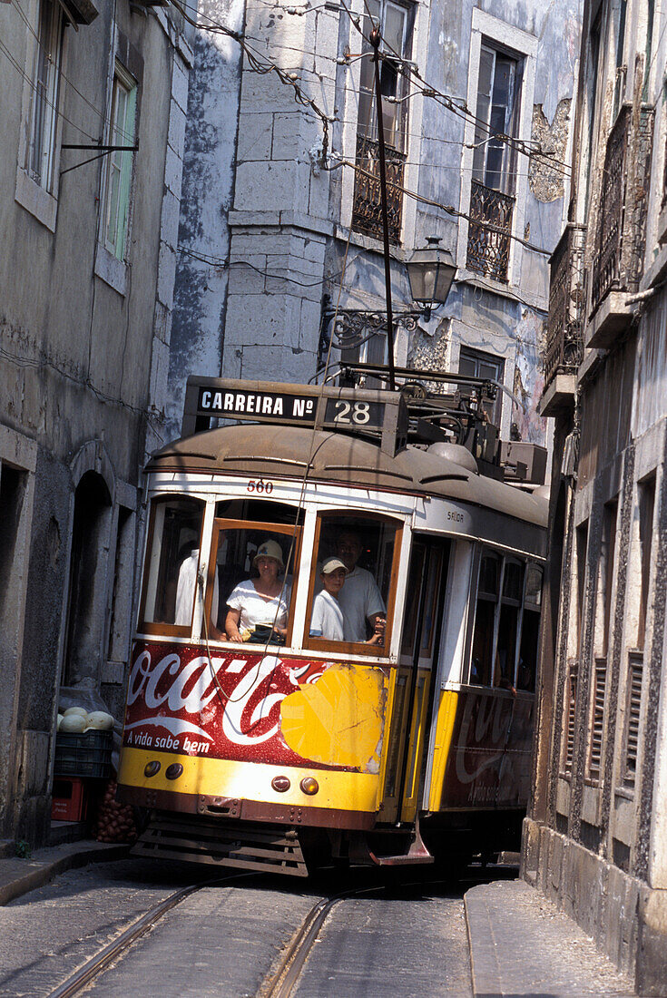 Electrico 28, Alfama Lisbon, Portugal
