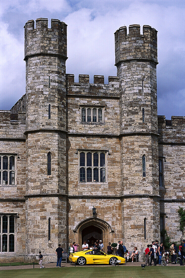 Ferrari, Leeds Castle, Near Maidstone, Kent England