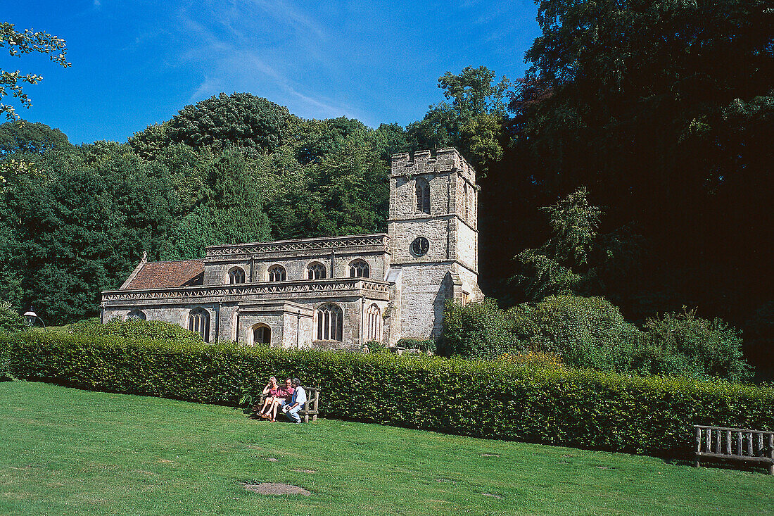 St. Peter's Church, Stourhead Garden, near Stourton Wiltshire, England