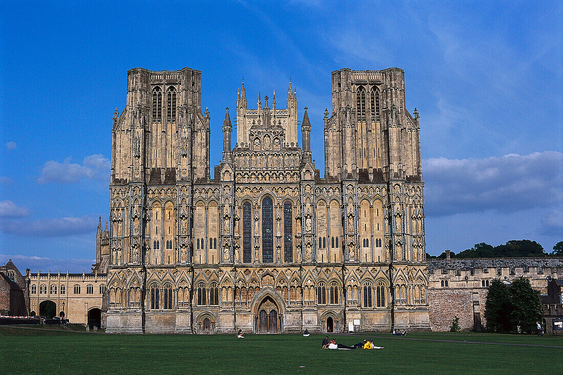 Wells Cathedral, Wells, Somerset England